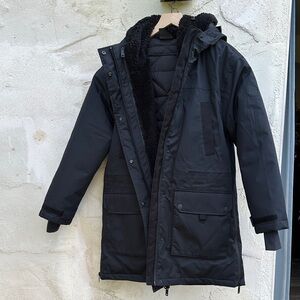 UGG Black parka NWT